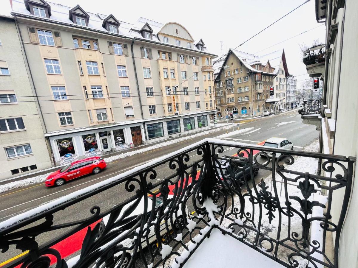Beautiful, Bright, Large Apartment With Balcony Smarttv St. Gallen Exterior foto